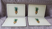 Set of 4 Pimpernel Pineapple Placemats