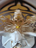 Lenox Illuminations "Lit Angel Scene" Figurine WORKS