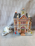 Coventry Cove "Coventry Cove Firehouse" Lighted House WORKS (H)