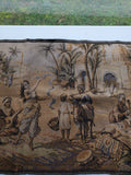 (A) Tapestry Depicting Early Trading Market