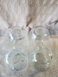 Set of 4 William & Mary Raymond A. Mason School of Business Stemless Wine Glasses