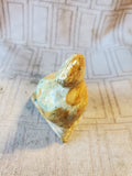 Signed Carved Stone Bird Paperweight