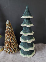 (B) Lot of 4 Tabletop Christmas Trees
