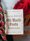 Old World Santa Collection Limited Edition Santa Sitting in Rocking Chair Figurine