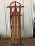 Vintage Wood and Metal Sled