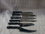 (A) Assorted Lot of Kitchen Knives