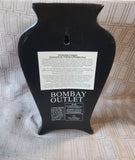 Bombay Outlet Black Floral Wall Pocket Vase
