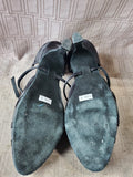 Pair of Women's Black Dance Heels (B)—Women's Size 8.5
