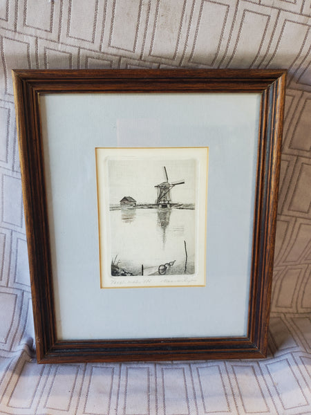 (B) Signed Maarten Langbroek Print