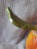 Pier 1 Ceramic Pumpkin Soup Tureen with Ladle