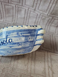 Albisola Blue and White Ceramic Trinket Dish