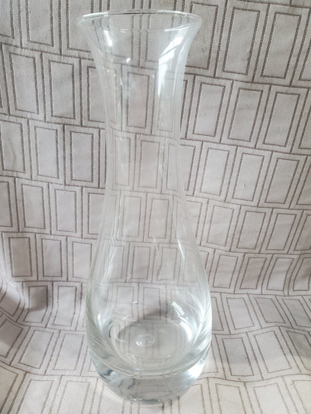 Clear Glass Vase