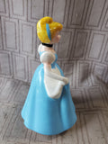 Pair of Walt Disney Productions Cinderella Ceramic and Prince Charming Figurines