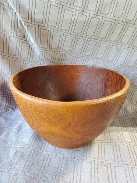 Teak Wood Serving Bowl