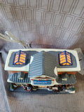 Holiday Time 2009 Traditional Vintage Collection "Walmart Super Center" Lighted House Figurine WORKS