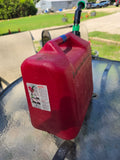 Large Gas Can Labeled "BOAT FUEL - NON ETHANOL Only"