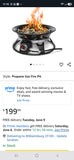 Outland Living Firebowl - Portable 21" Propane Fire Pit