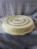 Round Woven Sweet Grass Basket