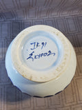Signed Ceramic Hand Painted Vase