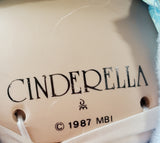 Danbury Mint 1987 Porcelain Cinderella Doll with Stand