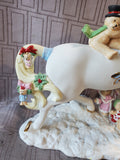 Lenox "Yuletide Teddy Bear Friends" Limited Edition Figurine