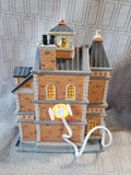 Coventry Cove "Coventry Cove Firehouse" Lighted House WORKS (H)