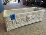 Rectangular Cement Planter, Heavyweight
