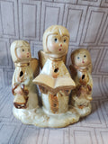 Ceramic Angel Angel Candle Holder