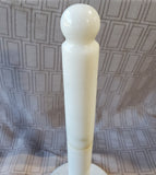 Carved Stone Paper Towel Holder
