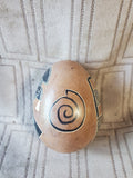(A) Carved Stone Egg Figurine