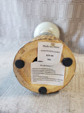 Glazed Pillar Candle Holder