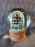 Musical "We Wish You a Merry Christmas" Snowglobe WORKS