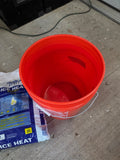 20 lb Unopened Bag of Ice Melt w/5 Gal Bucket (no lid)