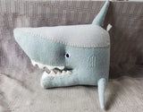 Plush Shark Head Wall Mount