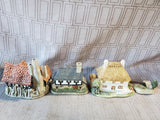 Lot of David Winter/Marion Davis Miniature Cottages