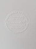 Set of 4 One Hundred 80° Plastic Lemon Salad Plates