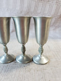 Set of 4 Pewter Pineapple Cordial Cup
