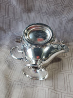 (B) Pair of Silverplate Gravy Boats