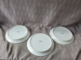Set of 3 Pottery Barn Blue "Ava" Salad Plates