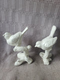 Pair of Ceramic Bird Figurines