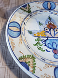 Signed Hand Painted Ceramic Wall Hanging Plate