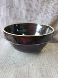Brown Glazed Stoneware Bowl