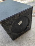 Tall Black Plastic Planter w/Interior Drainage Tray