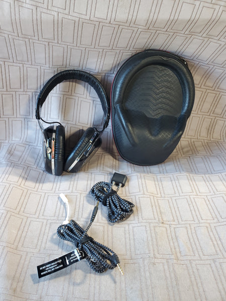 (A) V-Moda Crossfade LP Black Headphones WORKS