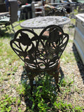 Cast Iron and Aluminum 3-Piece Patio Bistro Set