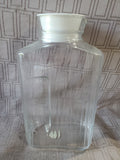 Crate & Barrel Clear Glass Juice Refrigerator Pitcher