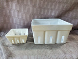 Pair of Ceramic Berry Baskets