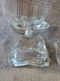 Pair of Lenox Ovations Crystal Tapered Candlestick Holders