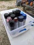 Garage Lot (E) Spray Paint