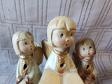Ceramic Angel Angel Candle Holder